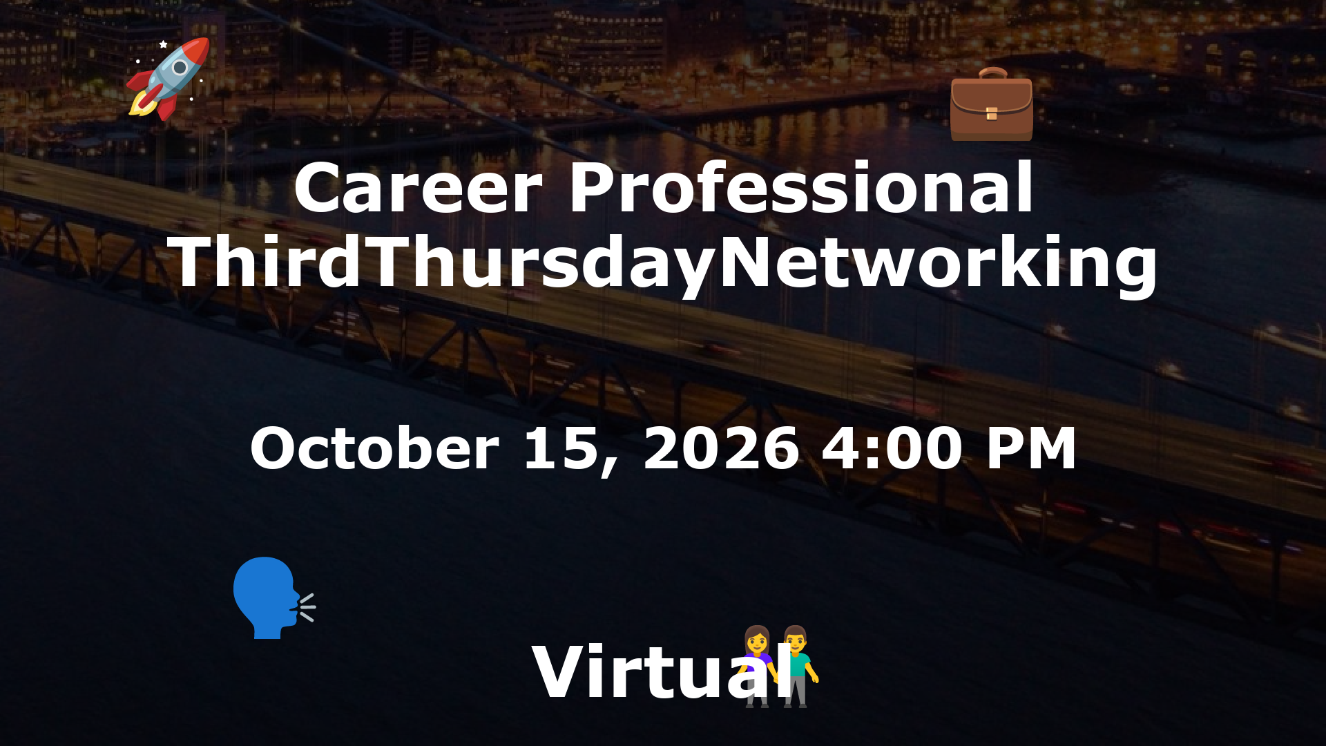 Career Professional ThirdThursdayNetworking  event image